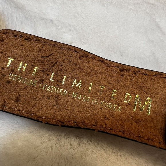 The Limited Vintage Leather Beaded Belt Women’s M Boho - Picture 5 of 7